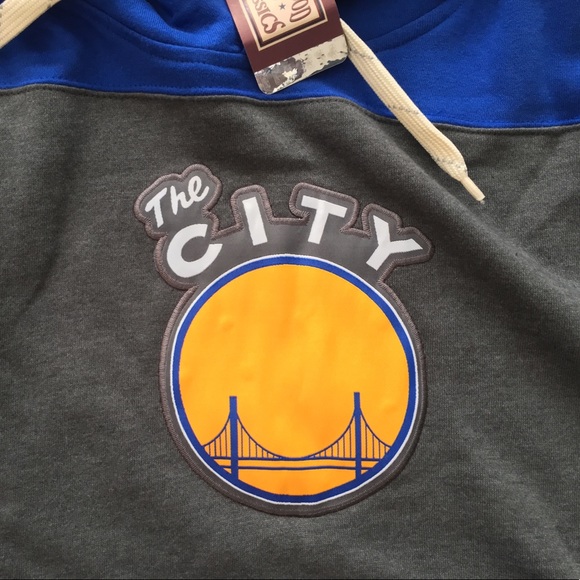 NEW Majestic Golden State Warriors hoodie men XL - Picture 2 of 3